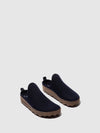 Slip-on Mules COME NAVY